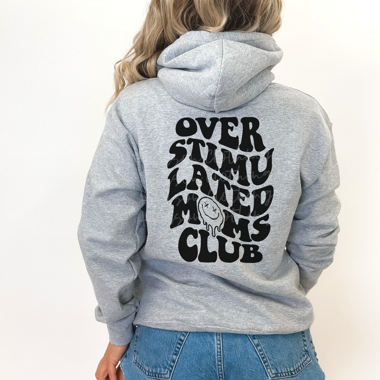 Overstimulated Mom Club Hoodie