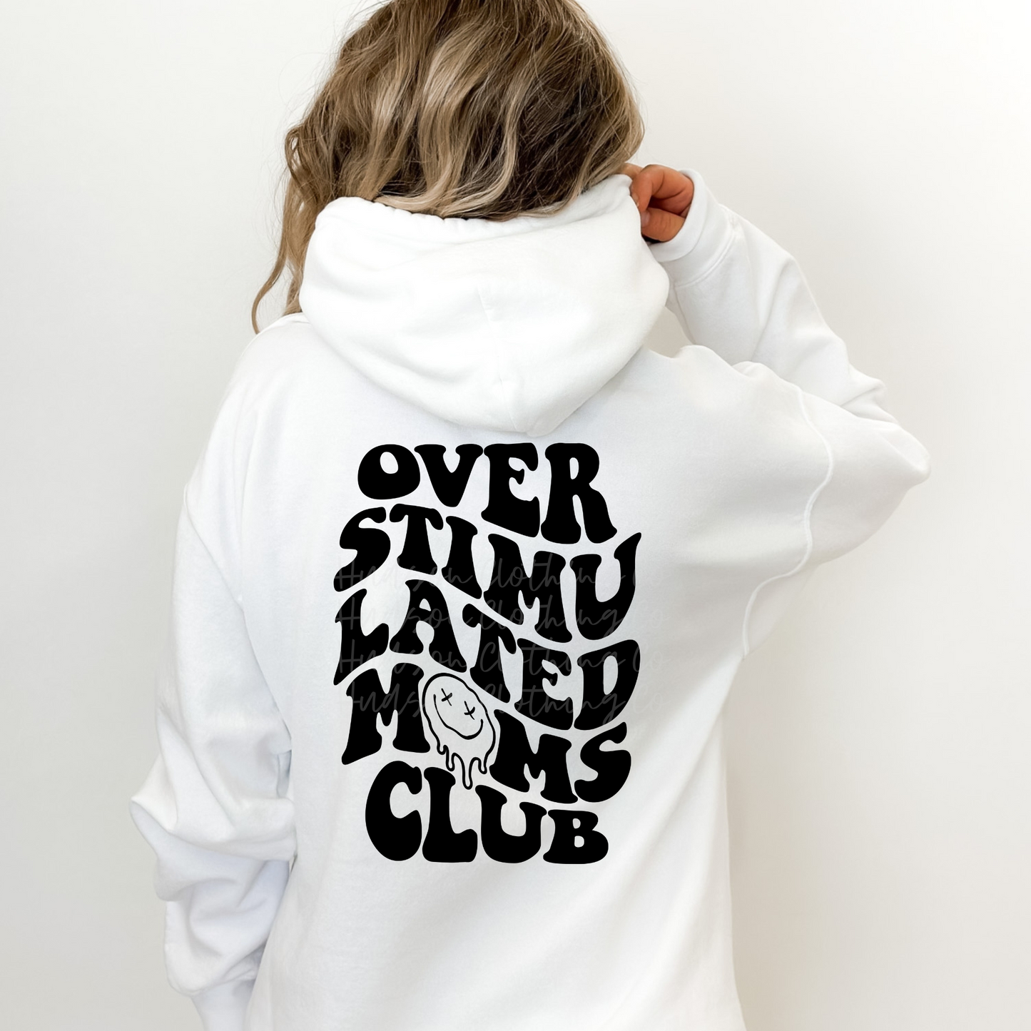 Overstimulated Mom Club Hoodie