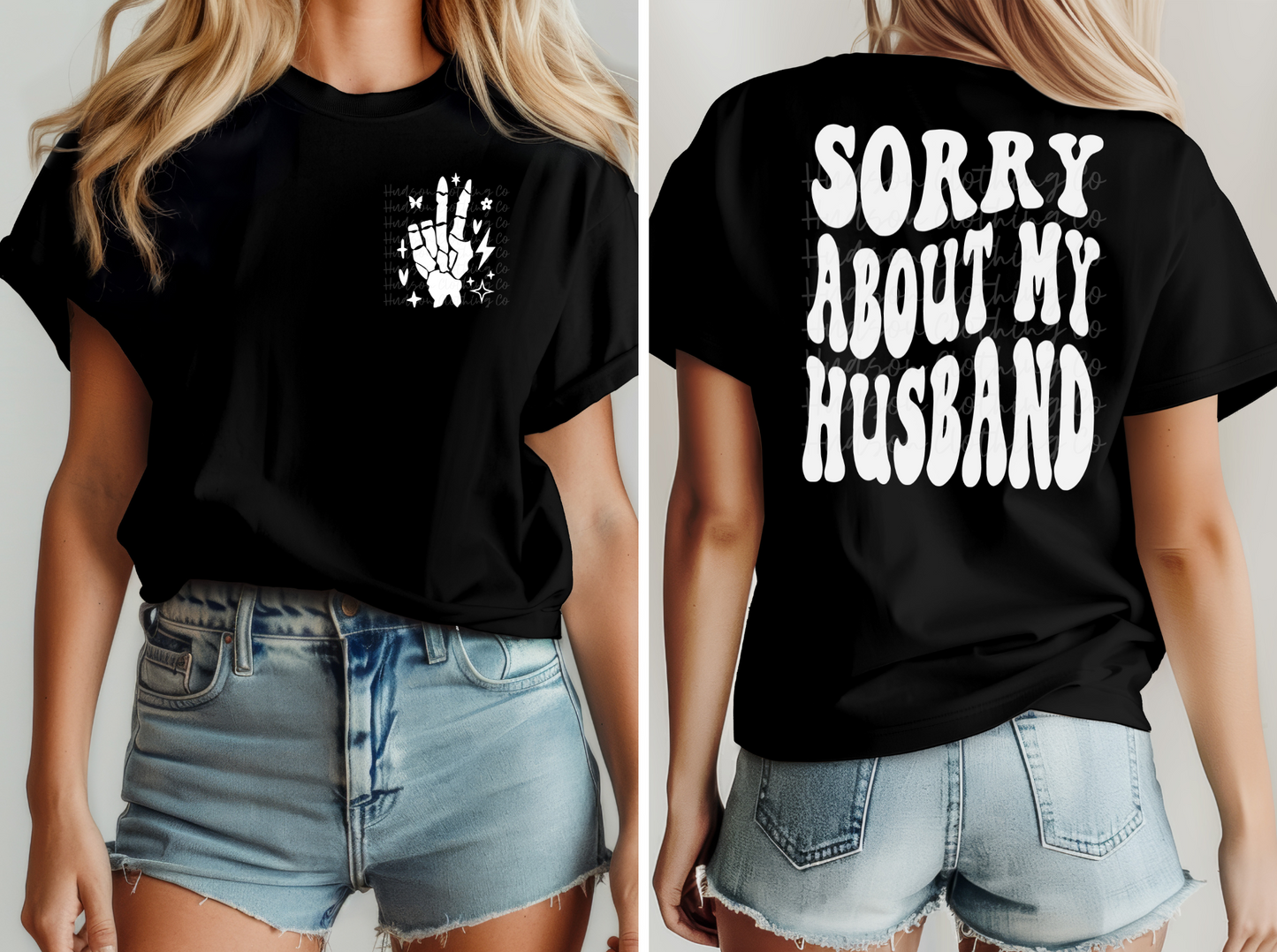 Sorry About My Husband Tee