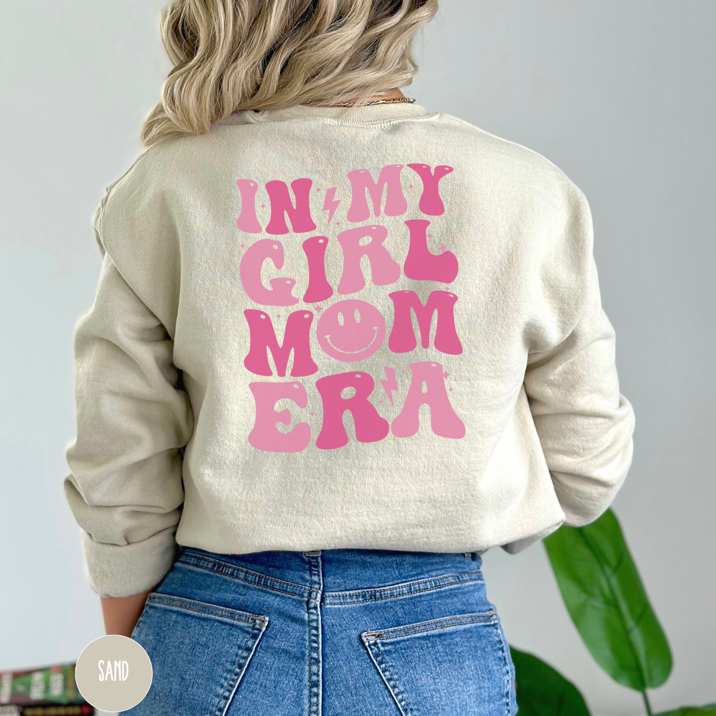 In My Girl Mom Era Crewneck