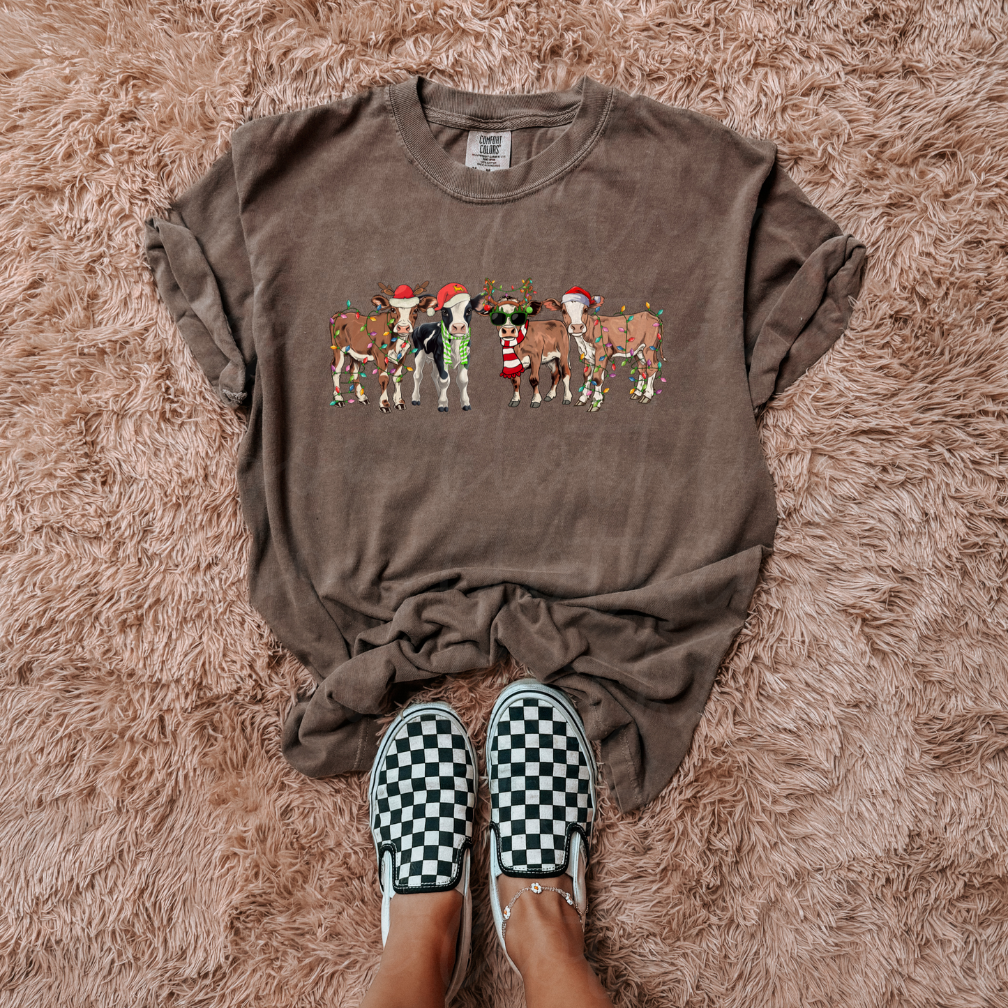 Christmas Cows Tee