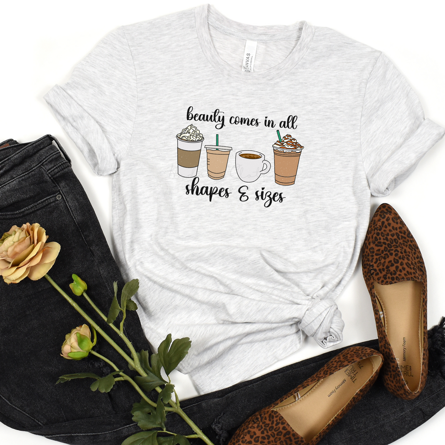 Beauty Comes in all Shapes and Sizes Tee