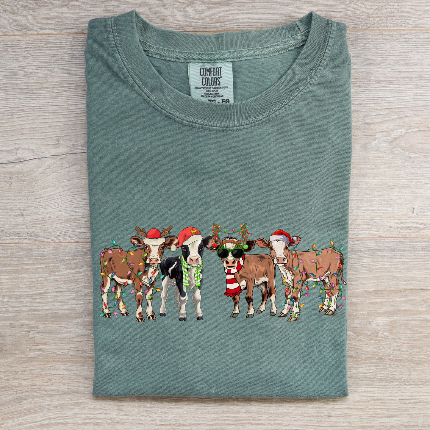 Christmas Cows Tee