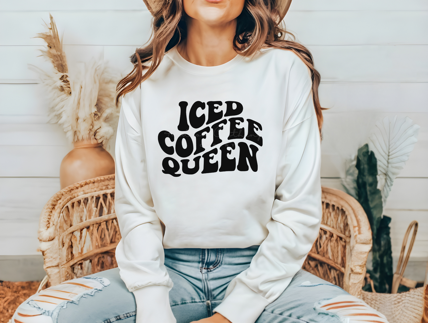 Iced Coffee Queen Crewneck