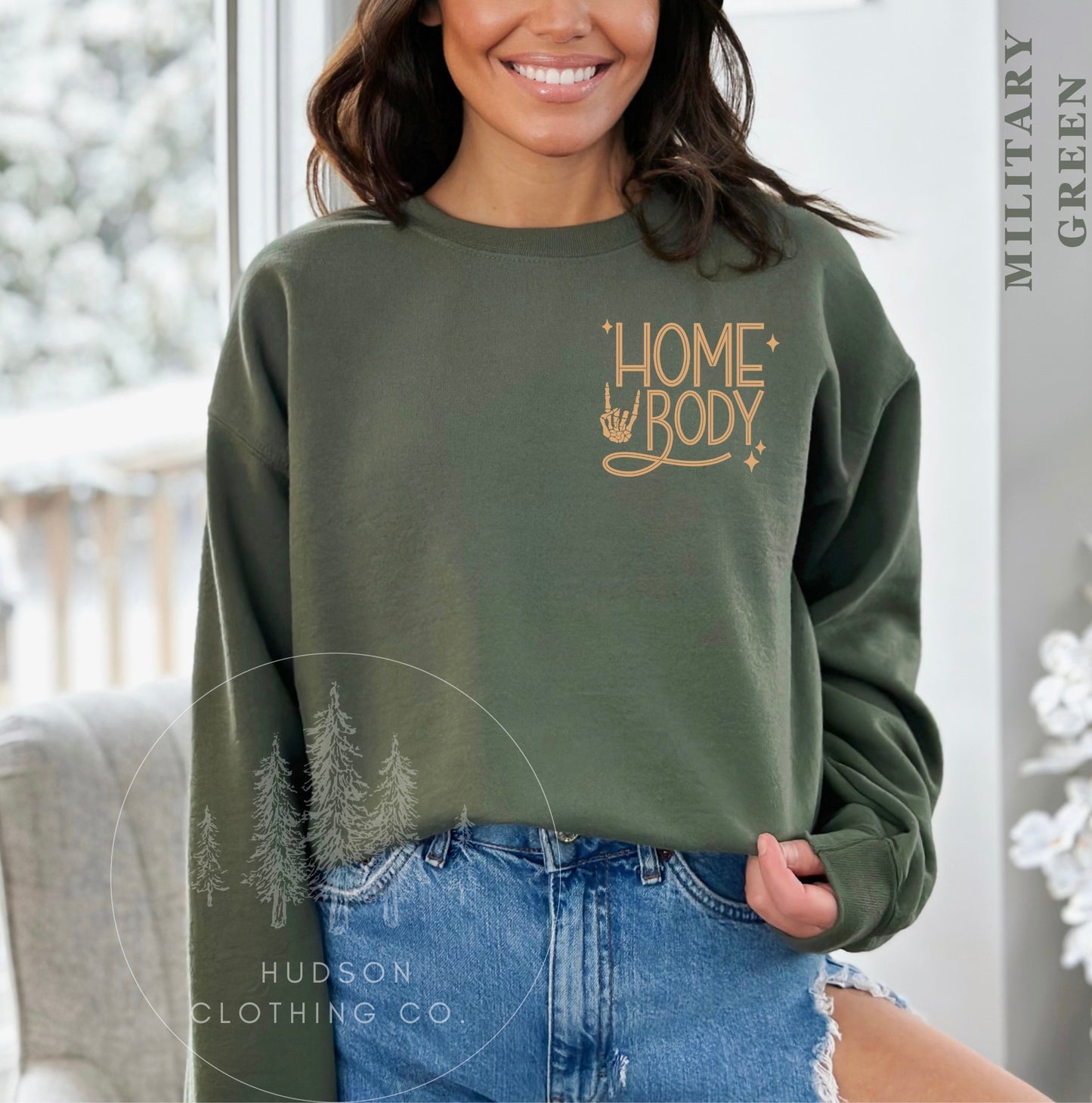 The Homebody Club Crewneck