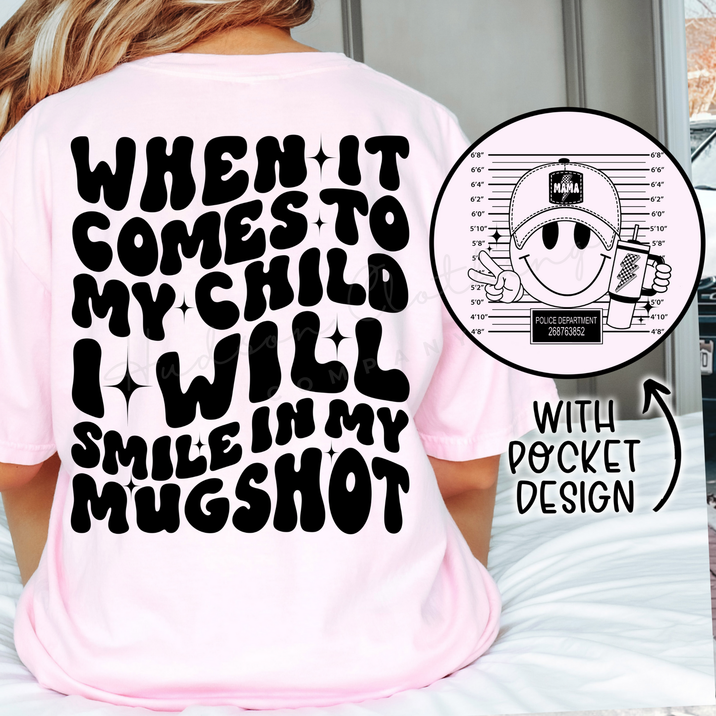 Smile in my Mugshot Tee