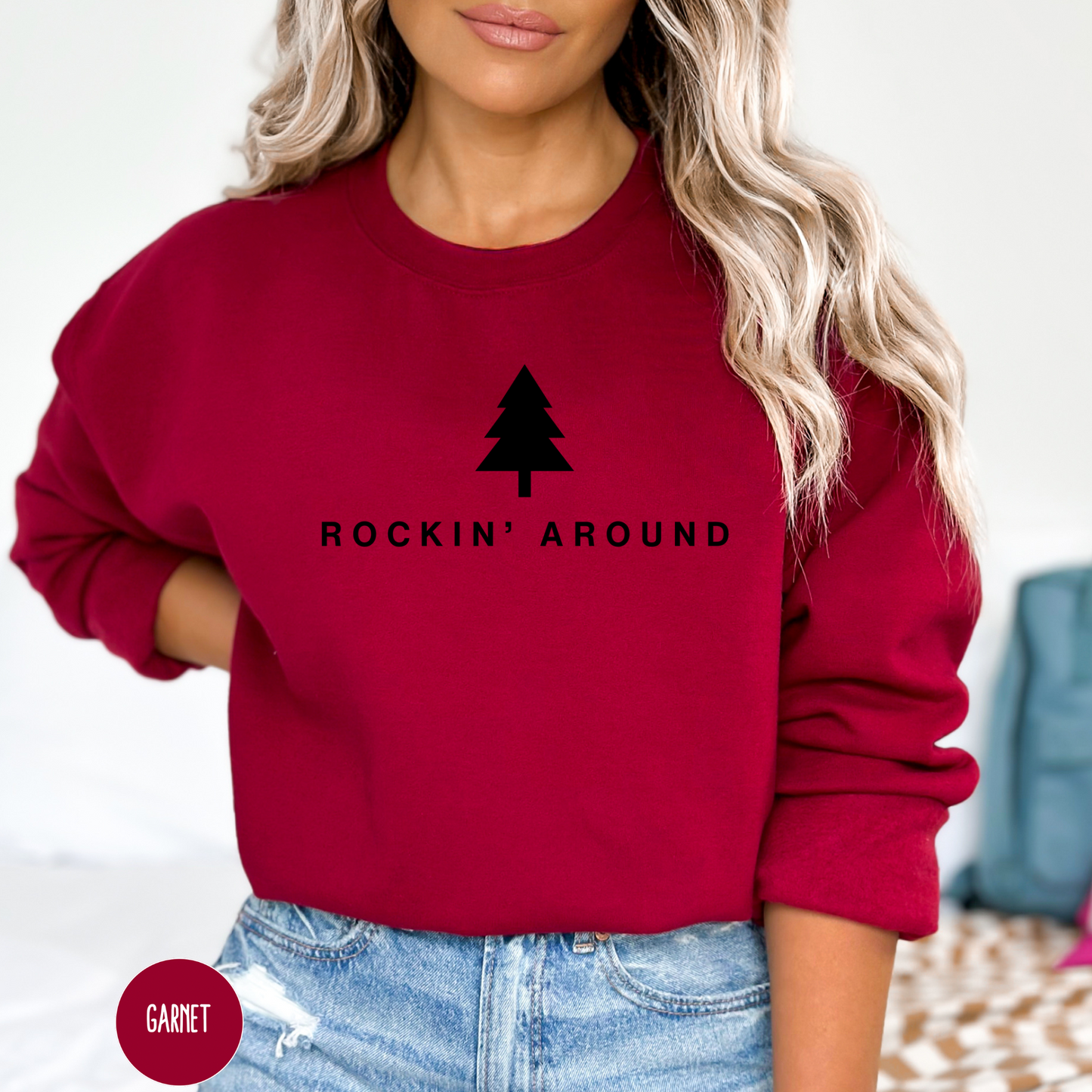 Rockin’ Around the Christmas Tree Crewneck
