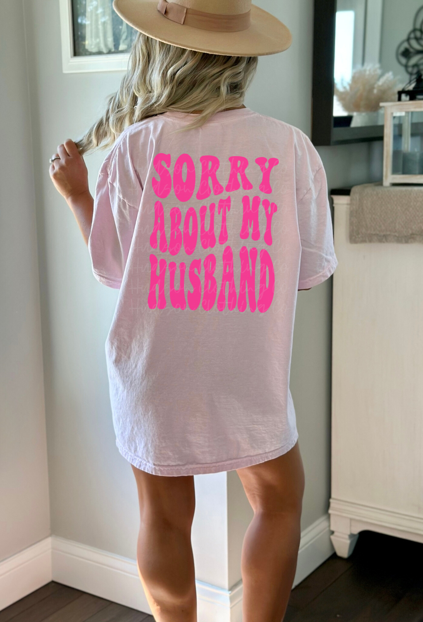 Sorry About My Husband Tee