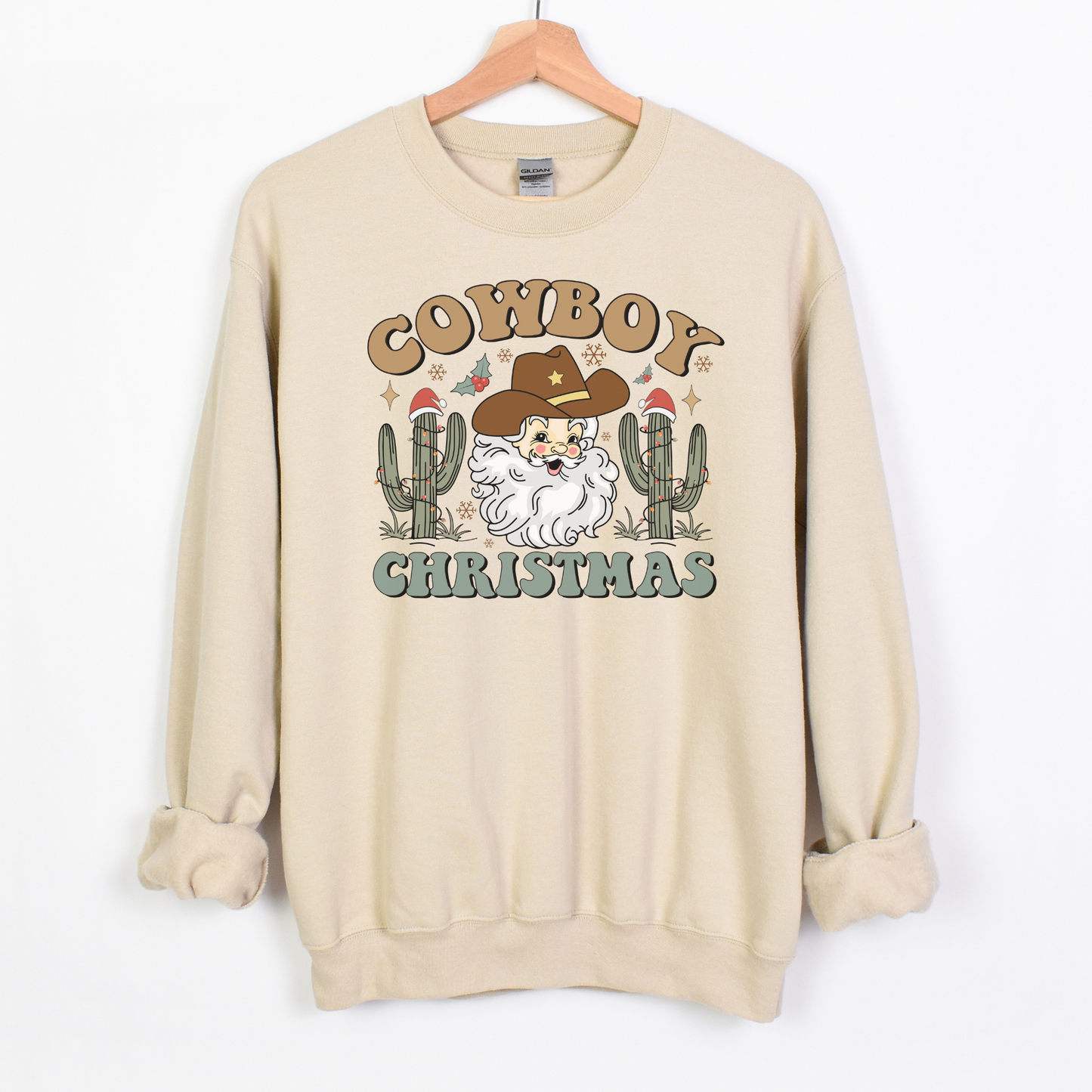 Cowboy Christmas Crewneck