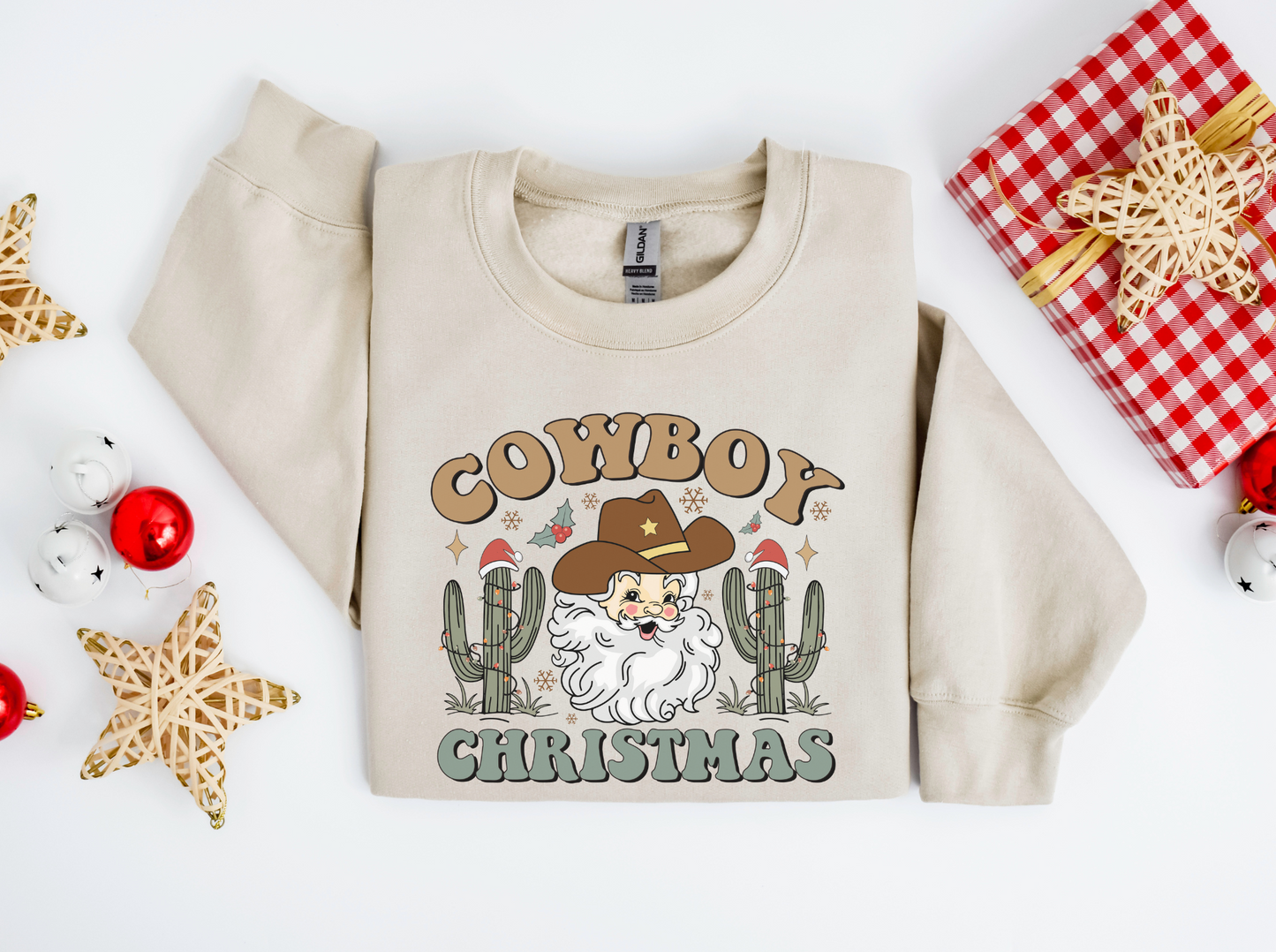 Cowboy Christmas Crewneck