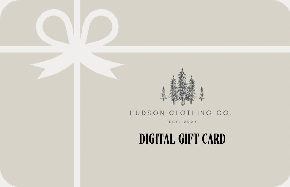 Hudson Clothing Co. Gift Card