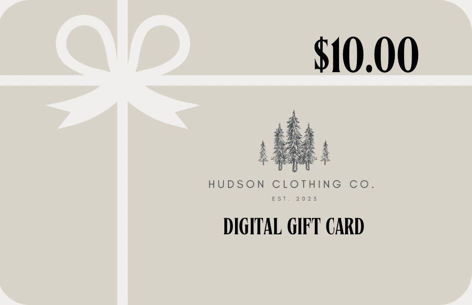Hudson Clothing Co. Gift Card