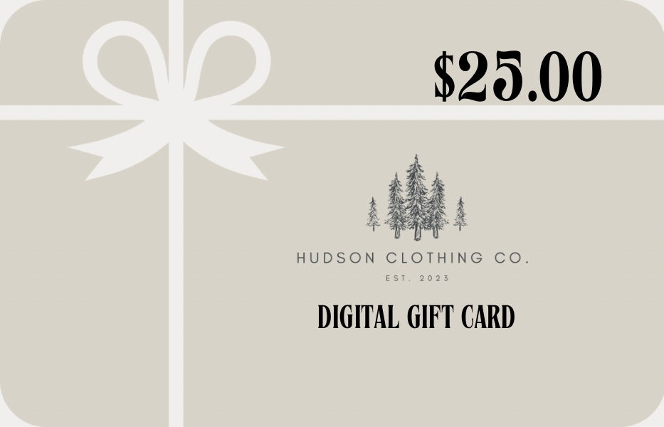 Hudson Clothing Co. Gift Card