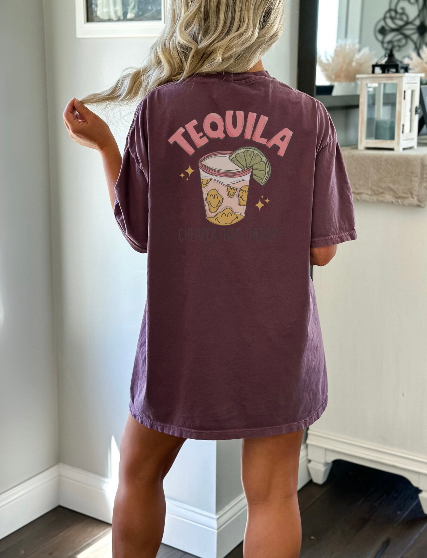 Tequila Cheaper than Therapy Tee