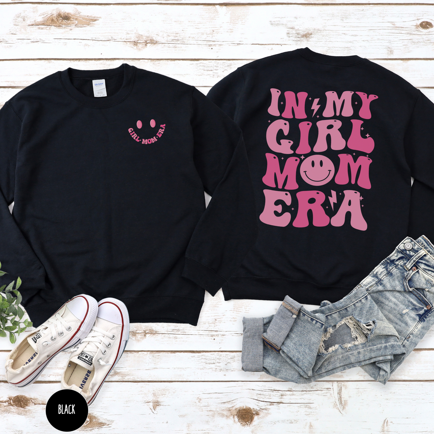 In My Girl Mom Era Crewneck