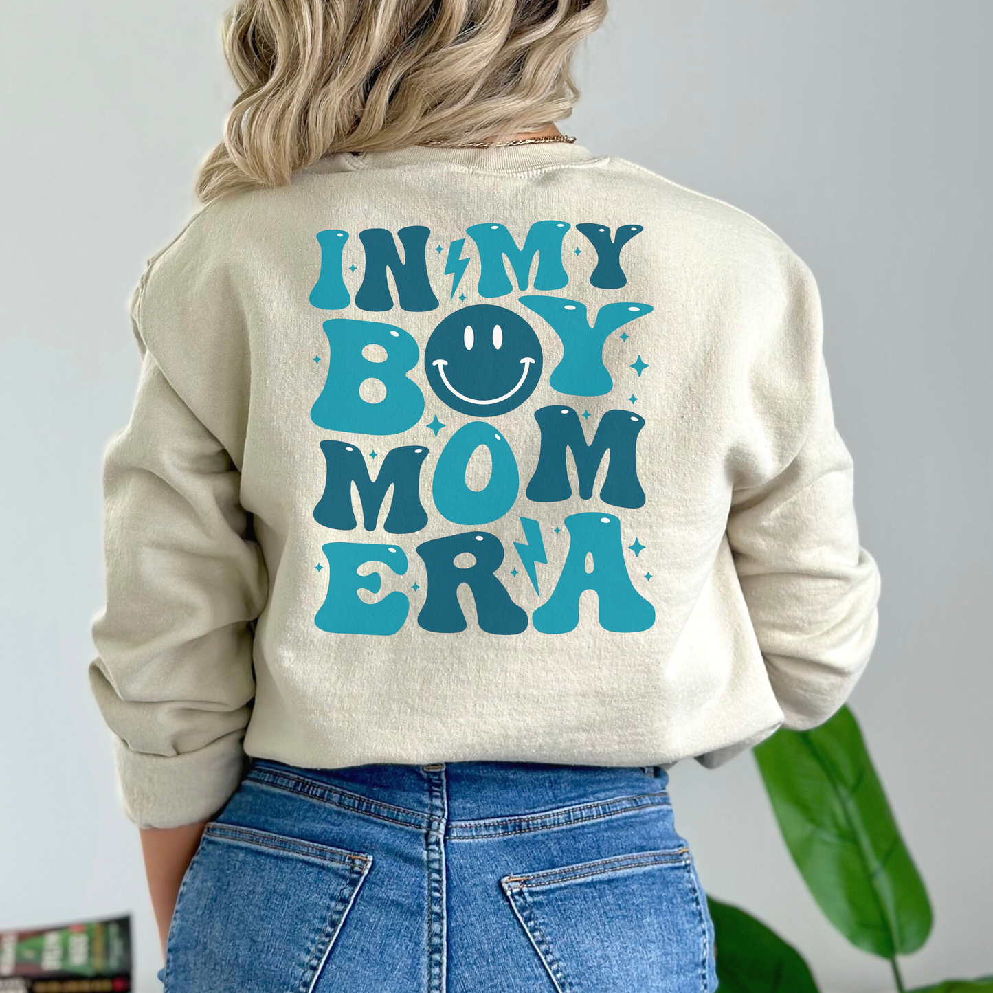 In My Boy Mom Era Crewneck