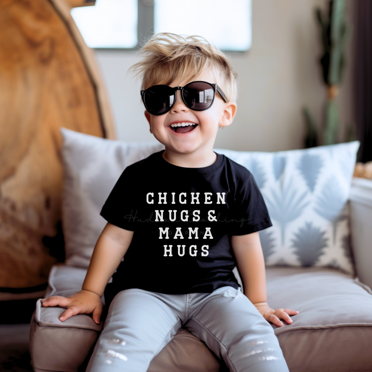 Chicken Nugs & Mama Hugs Mini Tee