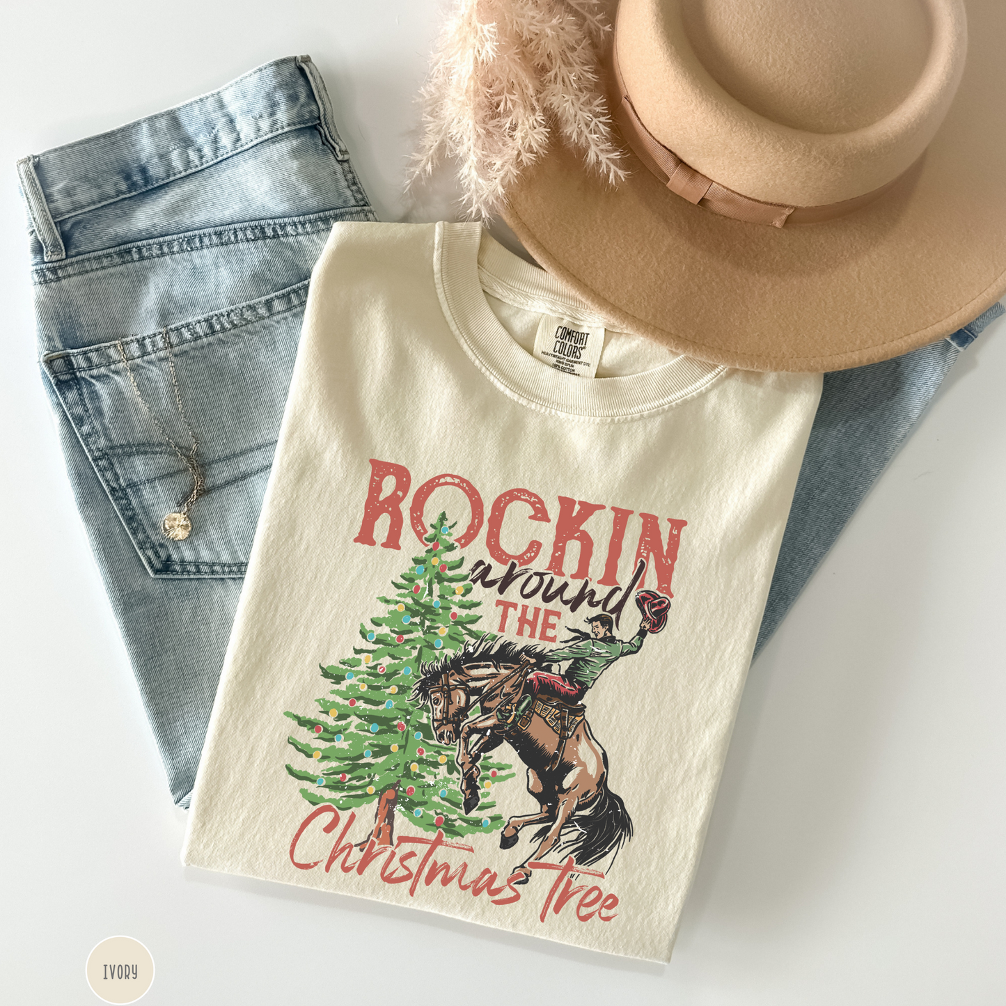 Rockin Around the Christmas Tree Cowboy