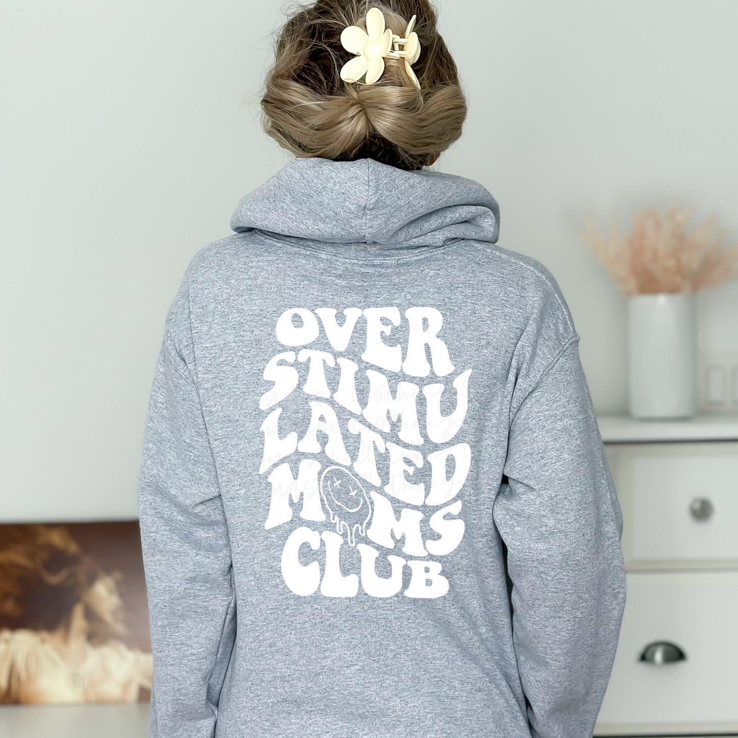 Overstimulated Mom Club Hoodie