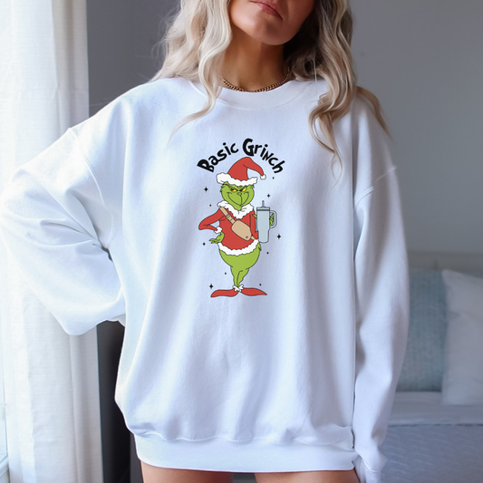 Basic Grinch Tee/Crewneck