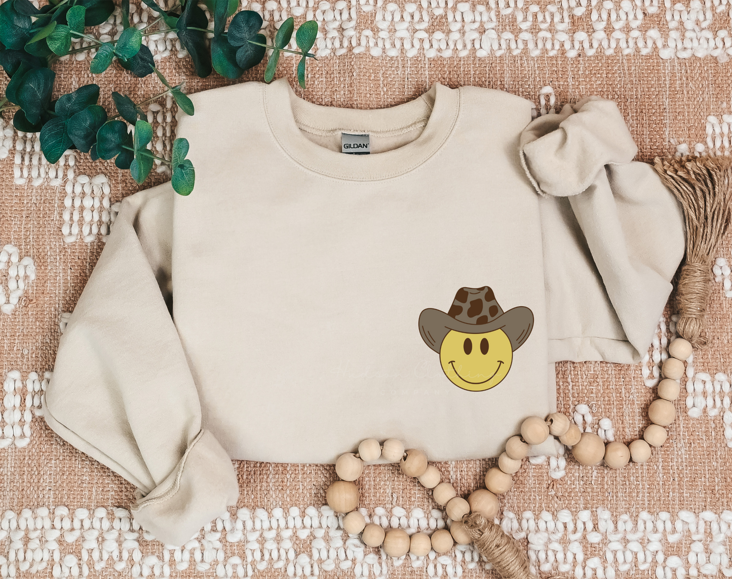 Howdy Smiley Crewneck