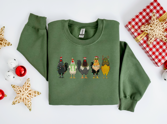 Merry Chickmas Crewneck