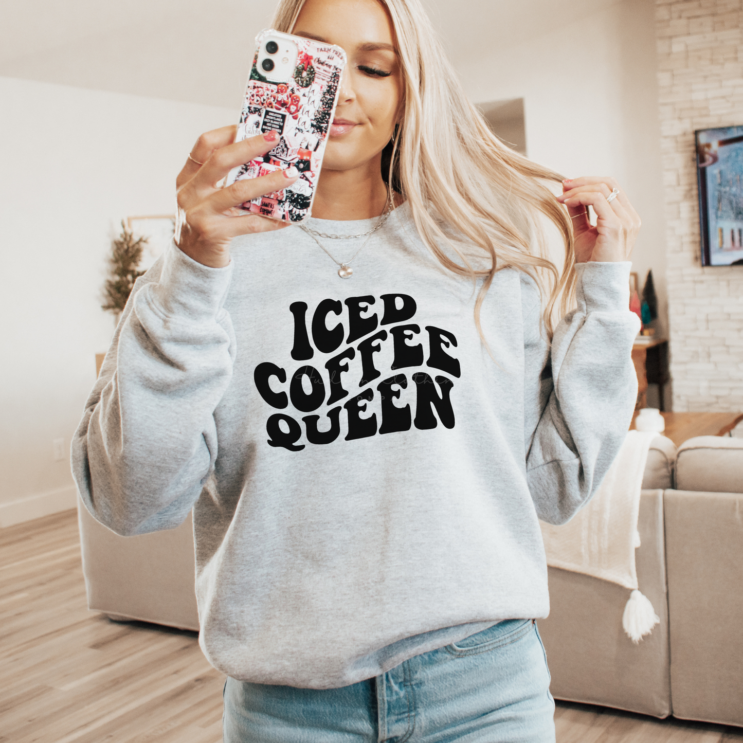 Iced Coffee Queen Crewneck