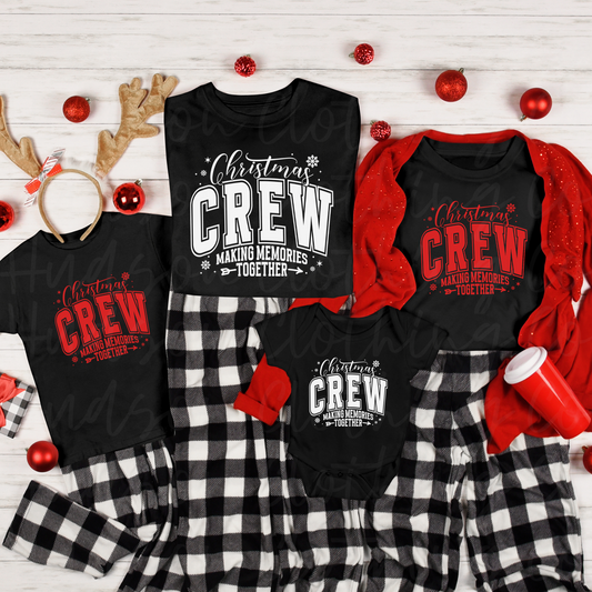 Group Christmas Crew Tees