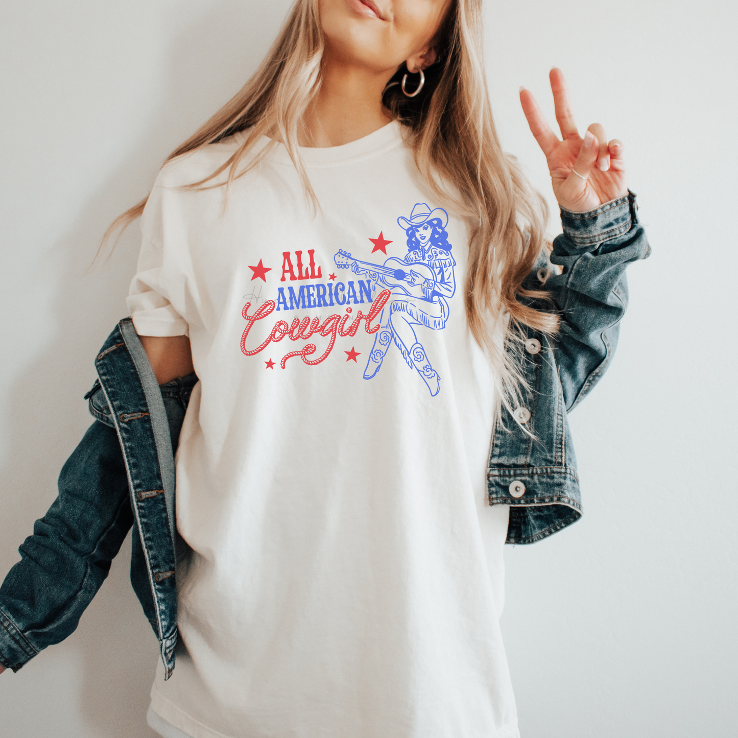 All American Cowgirl Tee