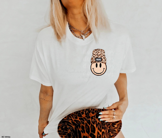 Pocket Smiley Mama Tee