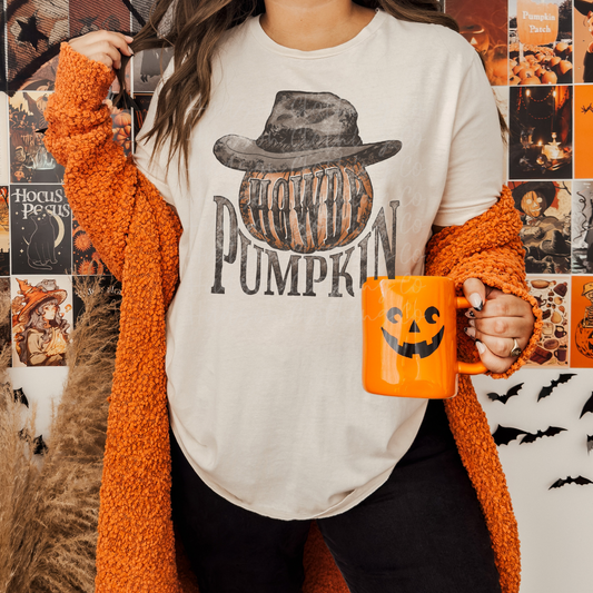 Howdy Pumpkin Tee