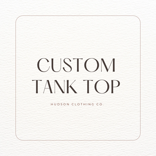 Custom Tank Top