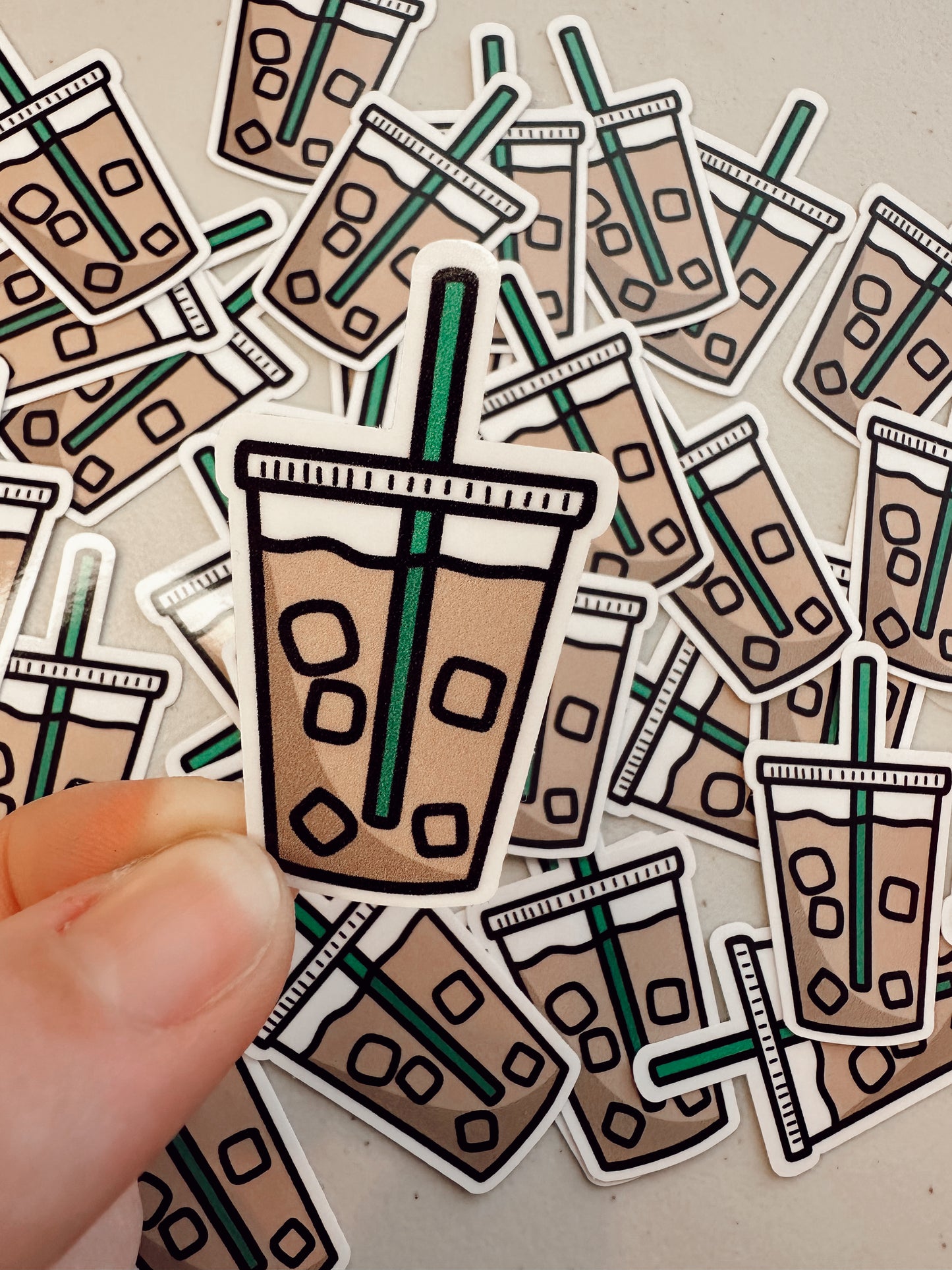 Iced Coffee Sticker