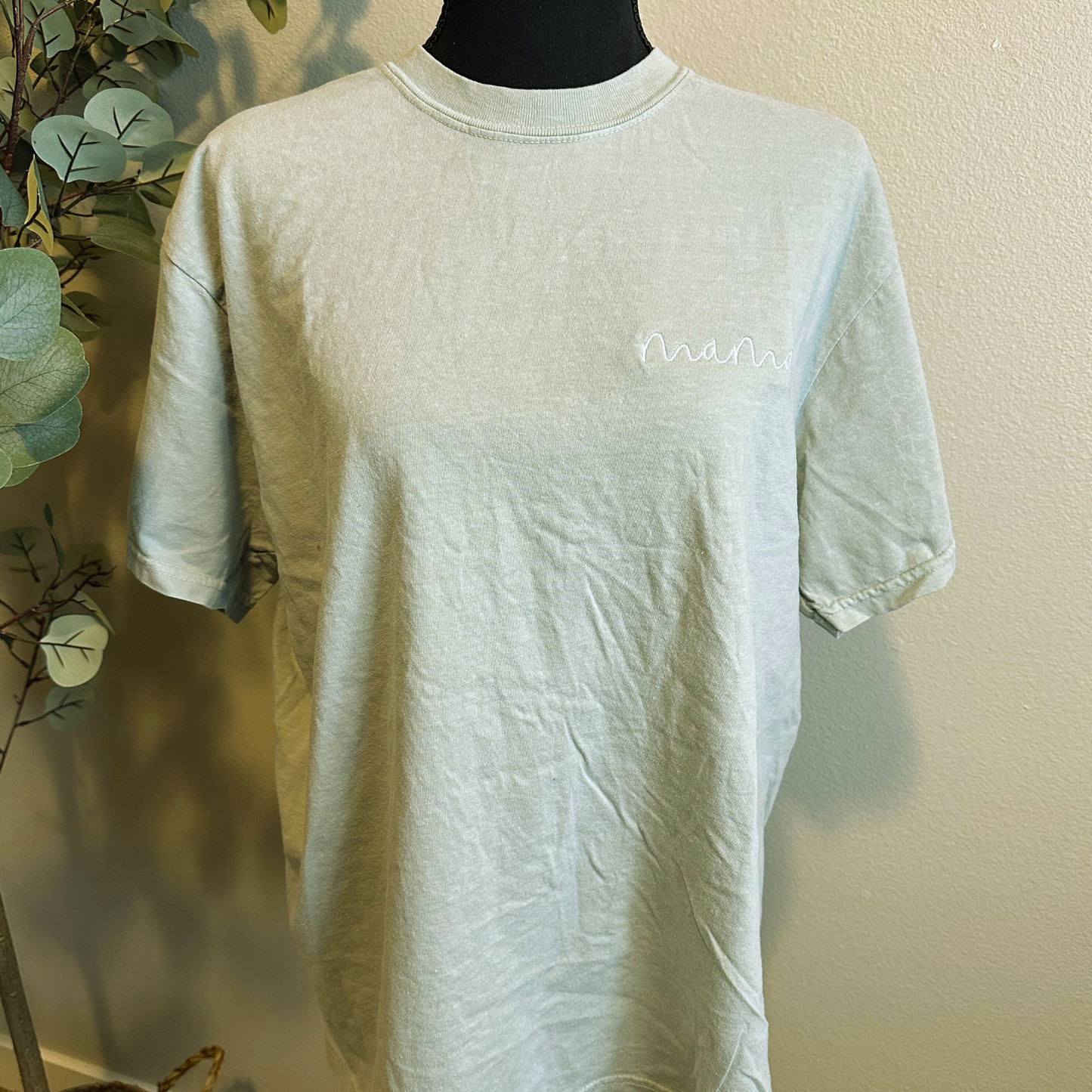 Embroidered Mama Tee